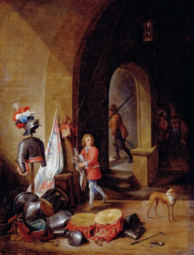 A Guard Room by David Teniers the Younger